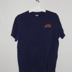 Men's Navy Blue T Shirt